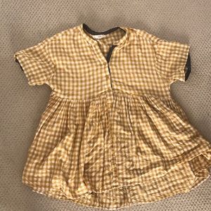 Roolee gingham blouse